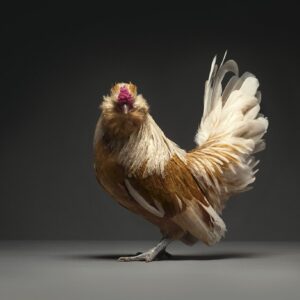 Rooster Barbu de Watermael