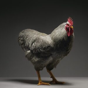 Rooster Plymouth Rock